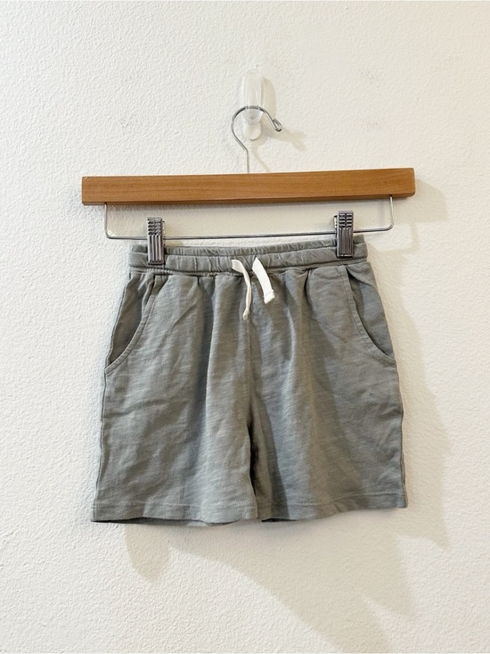 Rylee + Cru Sam Cotton Shorts in Sea Size 8-9Y
